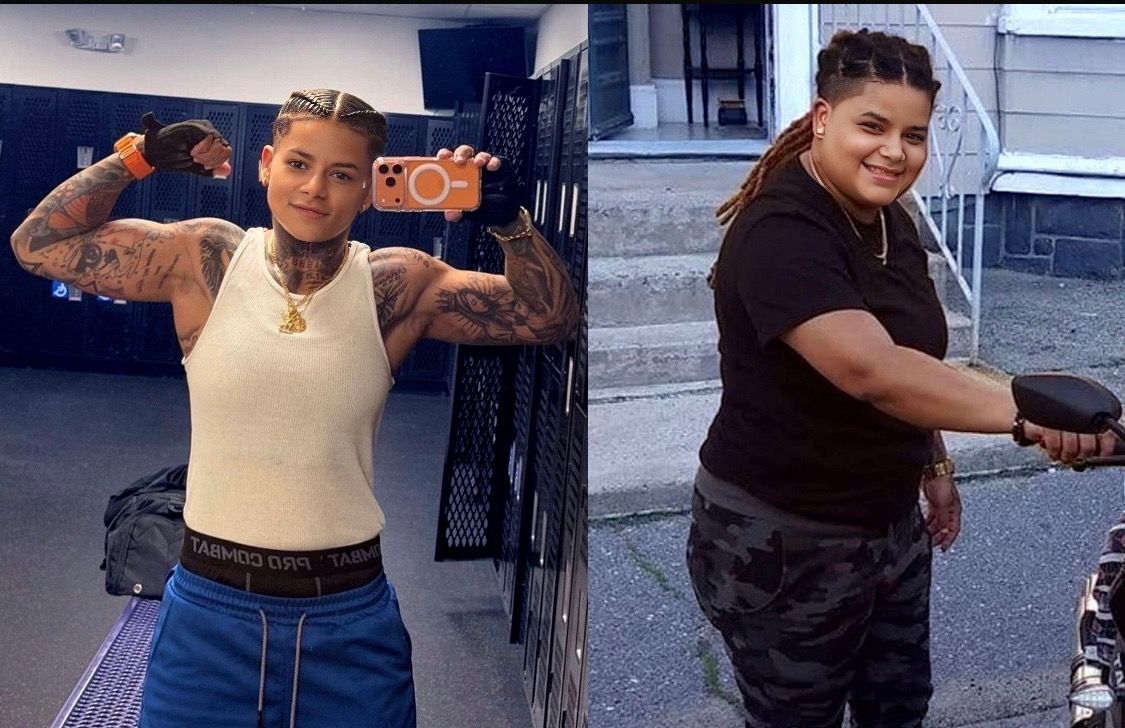 Weight loss before and after 1